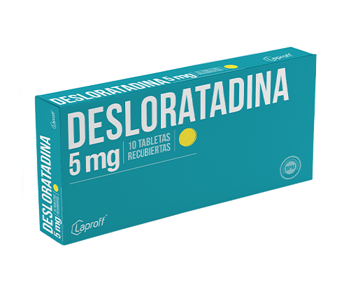 Desloratadina 5 mg x 10 Tabletas recubiertas