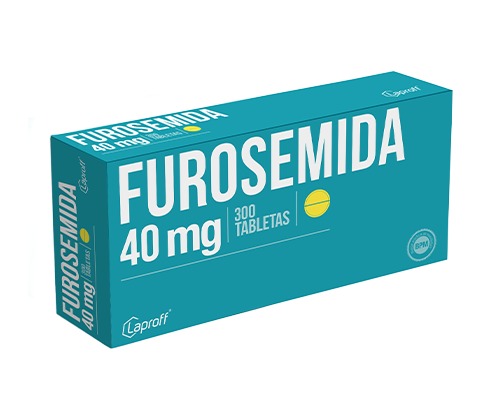 Furosemida 40 mg x 300 Tabletas